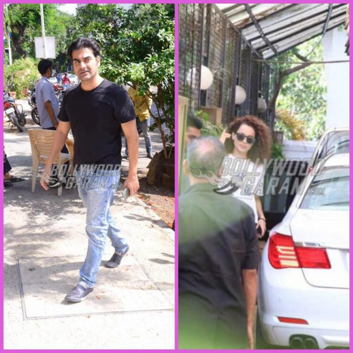 Arbaaz and Kangana