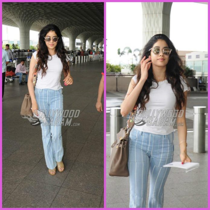 Jhanvi Kapoor airport