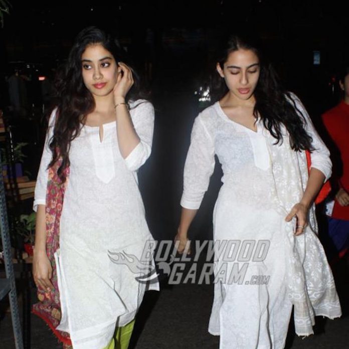 Jhanvi-kapoor-sara-ali-khan