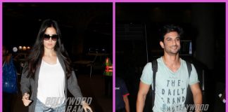 PHOTOS – Sushant Singh Rajput, Katrina Kaif make a stylish appearance at airport!