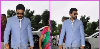 Abhishek Bachchan photographed leaving for Chennai at the airport