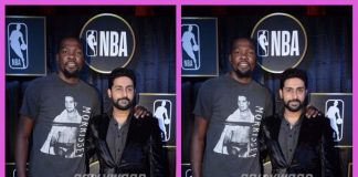 Abhishek Bachchan welcomes NBA player Kevin Durant with a grand party