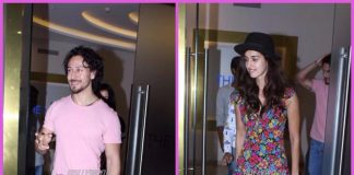 Tiger Shroff and Disha Patani arrive together for premiere of Munna Michael