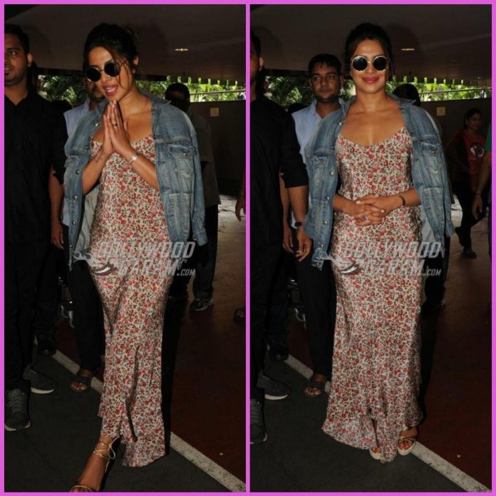 Priyanka chopra airport