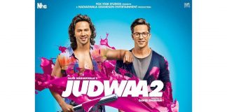 Judwaa 2 first poster unveiled with Varun Dhawan’s double avatars