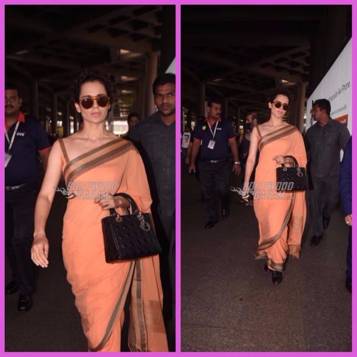 Kangana Ranaut airport