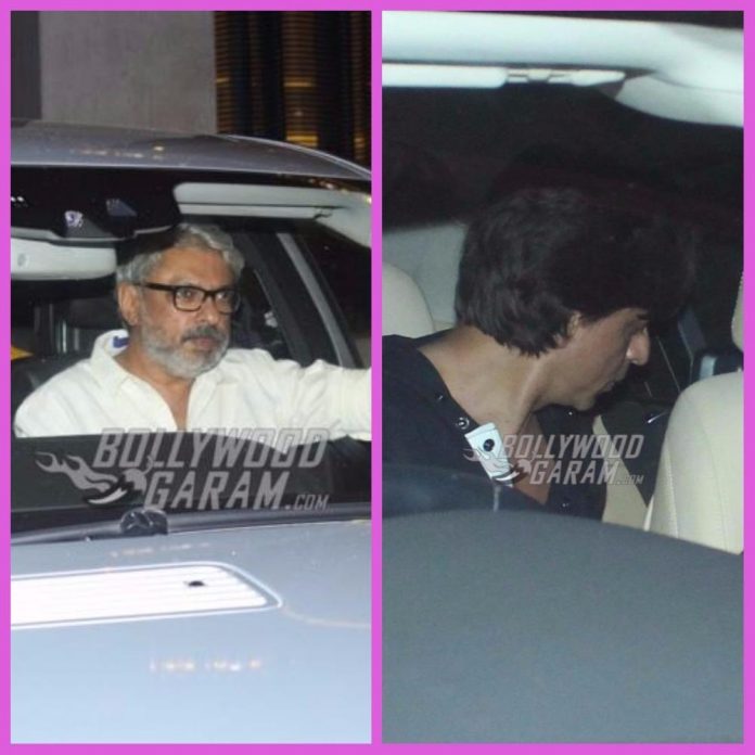 Shah Rukh and Bhansali