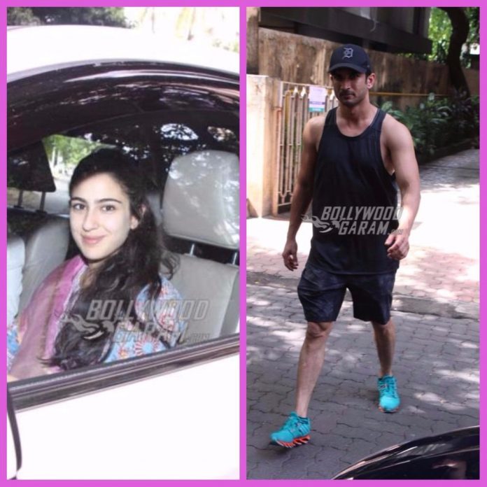 Sushant Singh and Sara Ali Khan