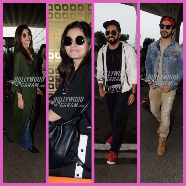 Bollywood celebs at Airport
