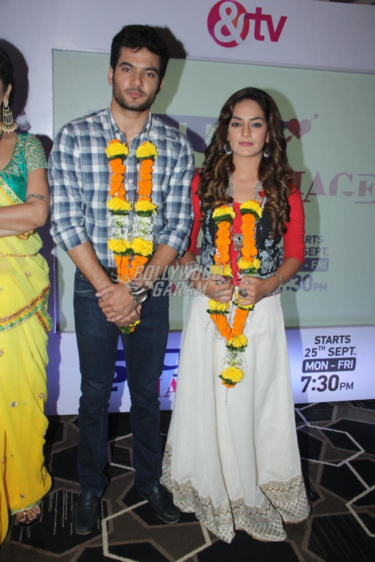 New show Half Marriage launched on &TV at a press event