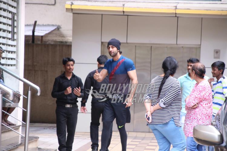 In pictures: Ranbir Kapoor gets snapped post dance rehearsal