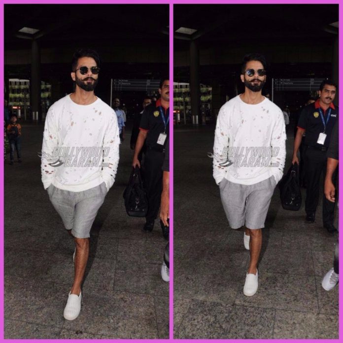 Shahid Kapoor airport