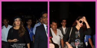 Photos: Sonakshi Sinha and Jacqueline Fernandez spotted together at the airport in a dash of black