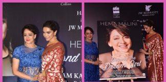 Hema Malini’s biography launch by Deepika Padukone marks her 69th birthday – Photos