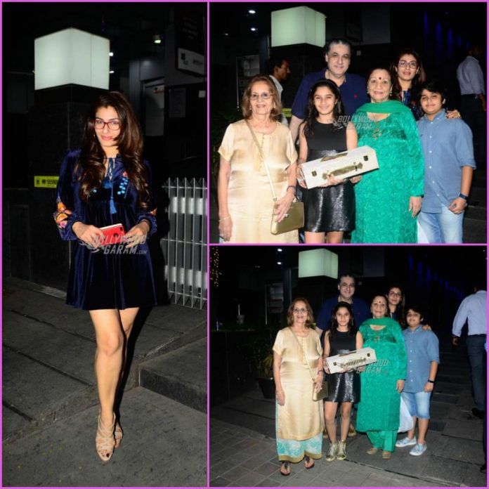 Raveena Tandon family