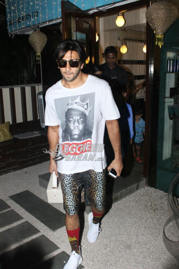 Ranveer Singh spotted sporting a casual new hairstyle outside BBlunt salon