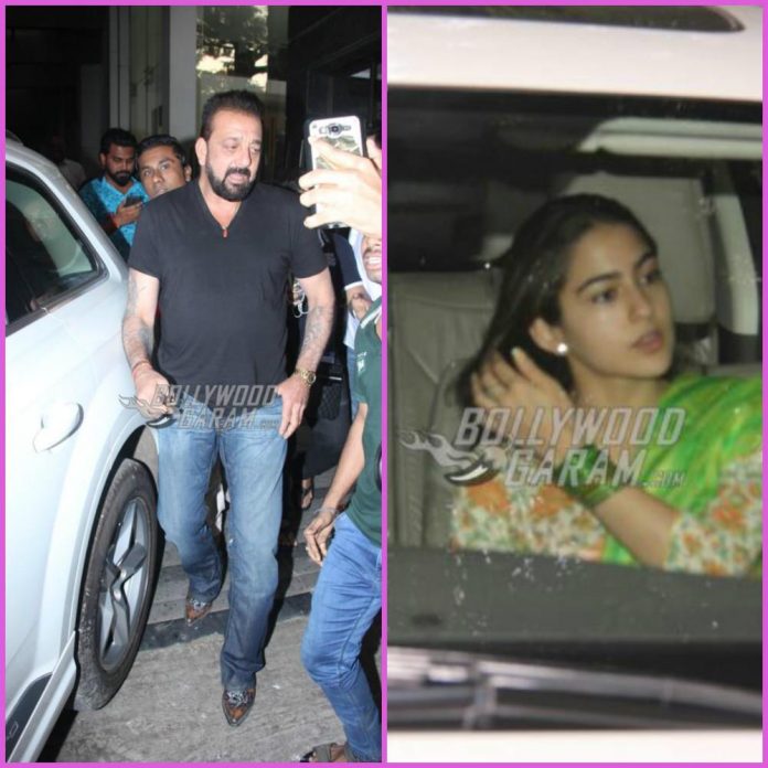 Sanjay Dutt Sara Ali Khan