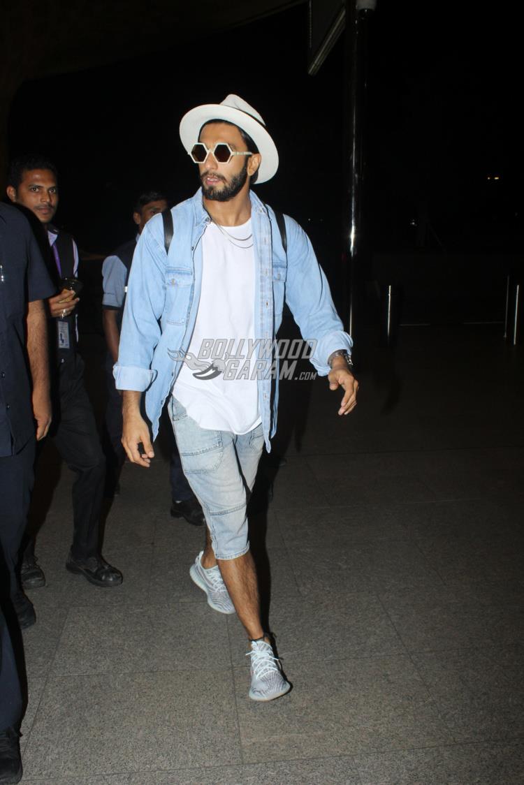 Ranveer Singh's 'Gulabo' Valentino Airport Look Proves He's Our