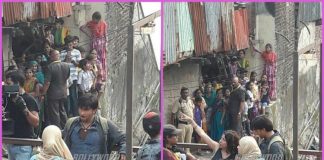 Alia Bhatt and Ranveer Singh shoot for Gully Boy in slums