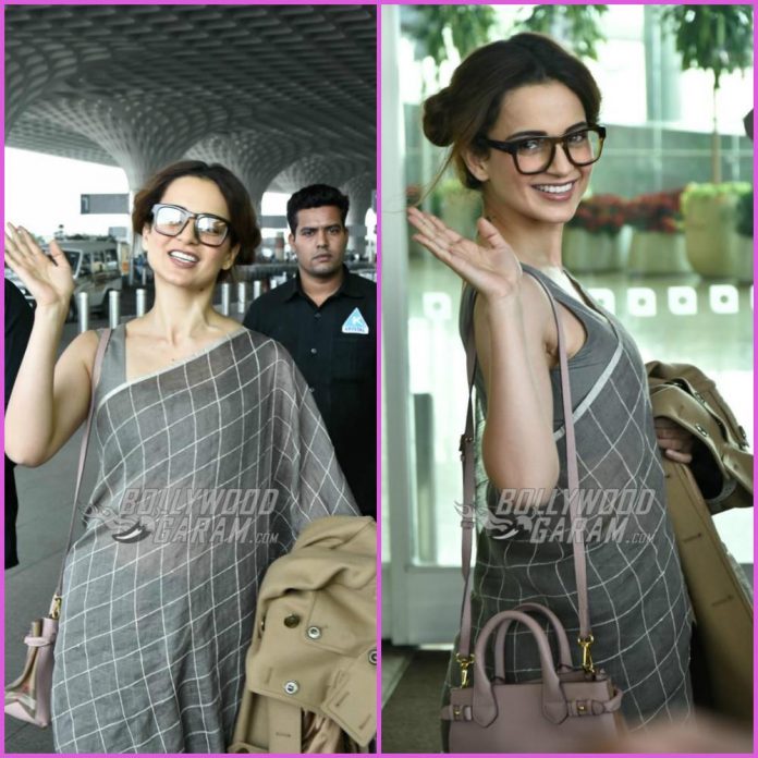 Kangana Ranaut airport