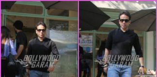 Tusshar Kapoor spends leisure time at a café