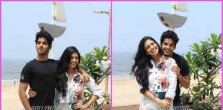 Ishaan Khatter and Malvika Mohanan begin promotions of Beyond The Clouds