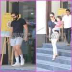 Kareena Kapoor, Saif Ali Khan and Taimur Ali Khan go shopping