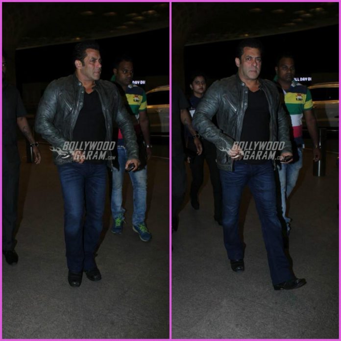 Salman Khan airport