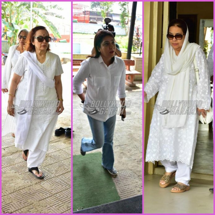 Shammi aunty funeral