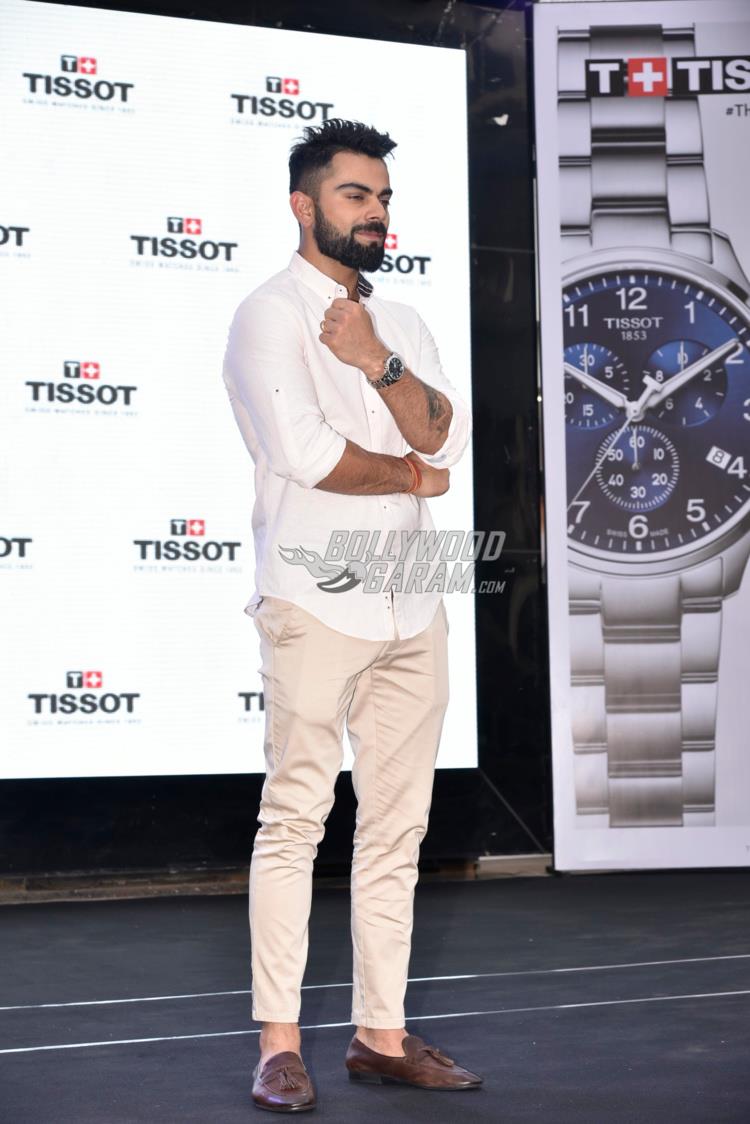 Virat kohli edition tissot watch sale