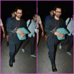 Aamir Khan all smiles during travel schedule