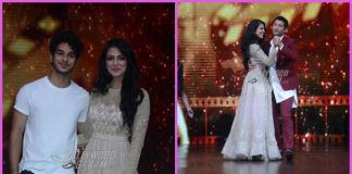 Ishaan Khatter and Malavika Mohanan have fun on the sets of Dance India Dance