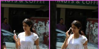 Janhvi Kapoor goes casual for salon session