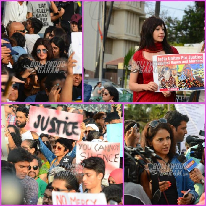 KAthua protests