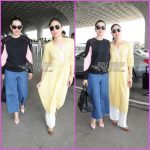 Kareena Kapoor and Karisma Kapoor make a gorgeous appearance at airport