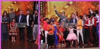 Amitabh Bachchan and Rishi Kapoor have fun on sets of Dance India Dance Li’l Masters