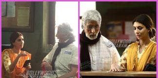 Amitabh Bachchan and Shweta Bachchan shoot together for an ad film