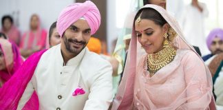 Neha Dhupia and Angad Bedi get married in a hush hush ceremony