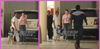 Taimur Ali Khan rushes to pose for paparazzi as mother Kareena Kapoor pulls him back