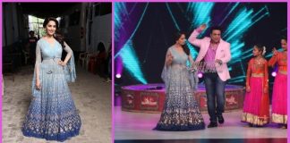 Madhuri Dixit and Govinda have fun on sets of Dance Deewane