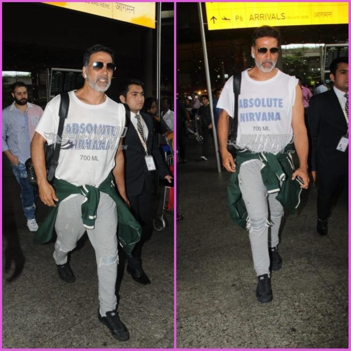 Akshay Kumar airport