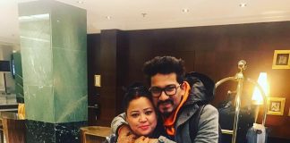 Haarsh Limbachiyaa inks Bharti Singh’s name on his chest as birthday gift