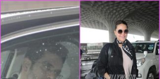 Angad Bedi drops Neha Dhupia at airport