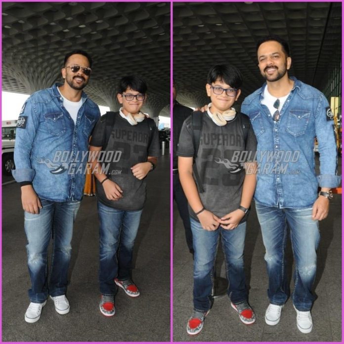 Rohit Shetty and son