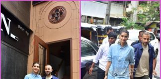 Sonam Kapoor and Anand Ahuja visit their upcoming store
