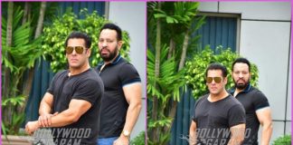Salman Khan looks dapper post Loveratri trailer launch