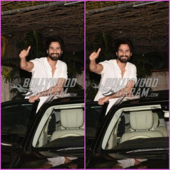 Shahid kapoor snapped