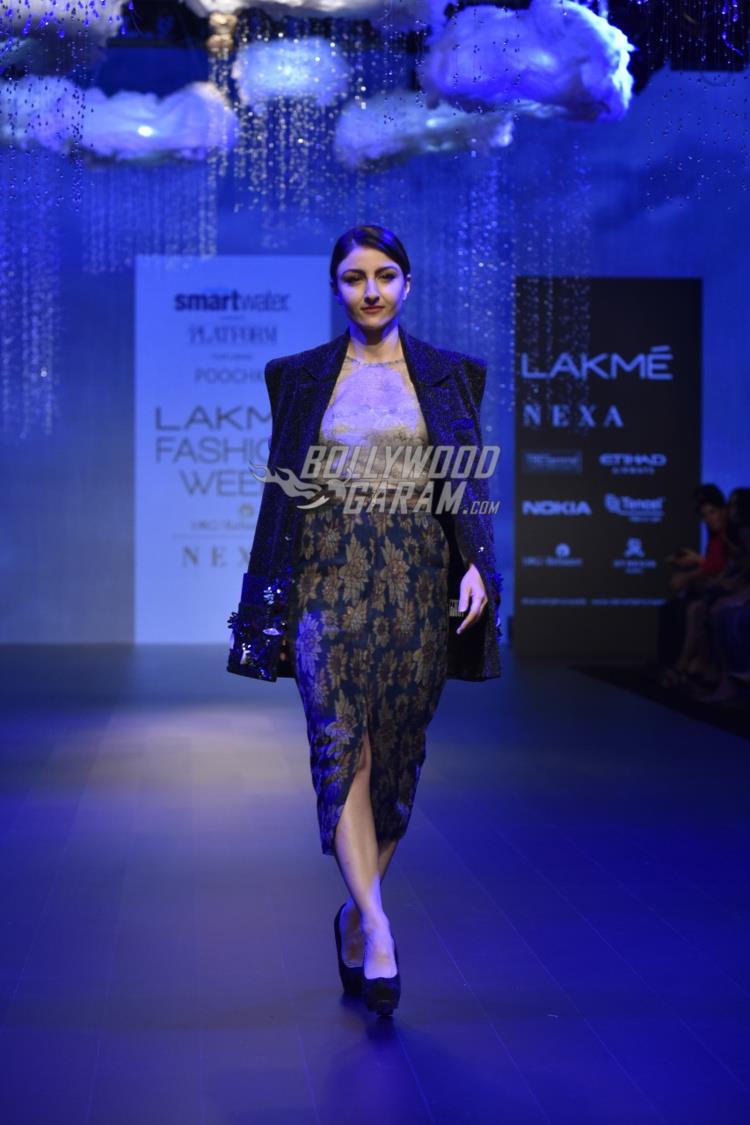 Lakme Fashion Week Winter/Festive 2018 - Soha Ali Khan ...