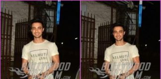 Aayush Sharma arrives for dubbing session