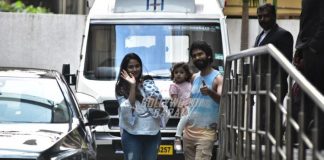 Mira Rajput poses with new born son post discharge